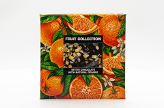Шоколад горькии? World&Time Fruit Collection с натуральным апельсином 80 гр